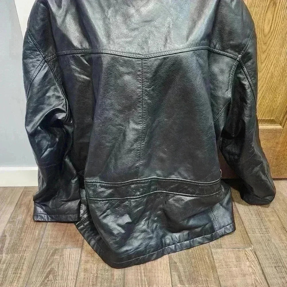 Men's 1X M. Julian Leather Jacket Black - Picture 5 of 9